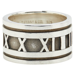 ティファニー アトラス リング 指輪 SV925 シルバー レディース TIFFANY&Co. 【中古】