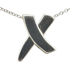 ティファニー パロマピカソ キス ネックレス SV925 シルバー レディース TIFFANY&Co. 【中古】