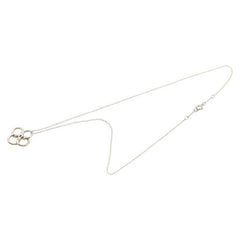 ティファニー クアドロ フォリオ ネックレス SV925 シルバー レディース TIFFANY&Co. 【中古】