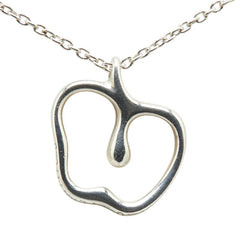 ティファニー アップル ネックレス SV925 シルバー レディース TIFFANY&Co. 【中古】