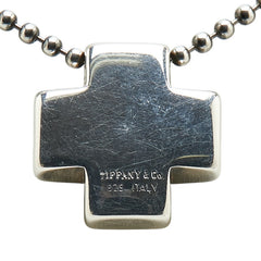 ティファニー ローマン クロス ネックレス SV925 シルバー レディース TIFFANY&Co. 【中古】