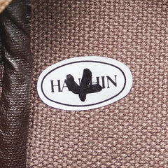 サンローラン ジラフ クラッチバッグ セカンドバッグ ベージュ ブラウン レザー レディース SAINT LAURENT 【中古】