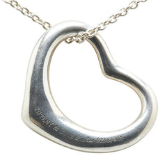 ティファニー オープンハート ネックレス SV925 シルバー レディース TIFFANY&Co. 【中古】