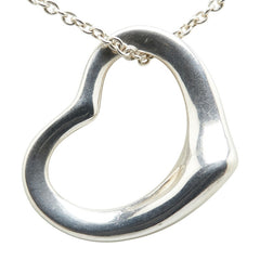 ティファニー オープンハート ネックレス SV925 シルバー レディース TIFFANY&Co. 【中古】