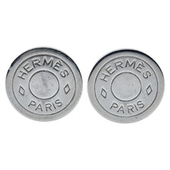 エルメス セリエ イヤリング シルバー メタル レディース HERMES 【中古】