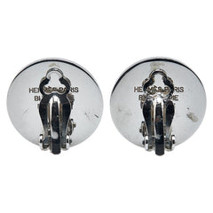 エルメス セリエ イヤリング シルバー メタル レディース HERMES 【中古】