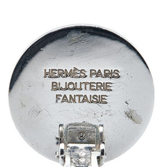 エルメス セリエ イヤリング シルバー メタル レディース HERMES 【中古】