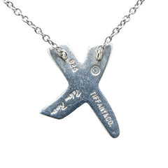 ティファニー キス ネックレス SV925 シルバー レディース TIFFANY&Co. 【中古】