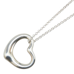 ティファニー オープンハート ネックレス SV925 シルバー レディース TIFFANY&Co. 【中古】