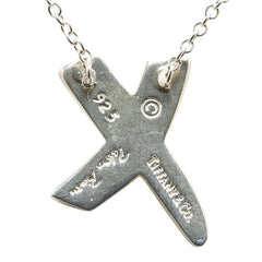 ティファニー キス ネックレス SV925 シルバー レディース TIFFANY&Co. 【中古】