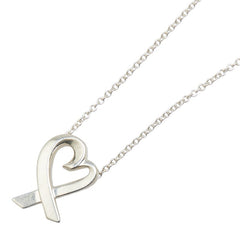 ティファニー ラビングハート ネックレス SV925 シルバー レディース TIFFANY&Co. 【中古】