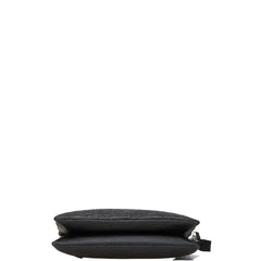 ロダニア クラッチバッグ ショルダーバッグ 2WAY ブラック オーストリッチ レディース RODANIA 【中古】