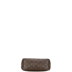 ルイ ヴィトン モノグラム ルーピングMM ワンショルダーバッグ ハンドバッグ M51146 ブラウン PVC レザー レディース LOUIS VUITTON 【中古】