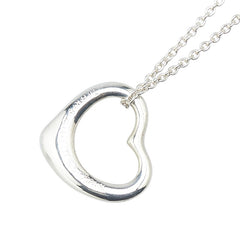 ティファニー オープンハート ネックレス SV925 シルバー レディース TIFFANY&Co. 【中古】