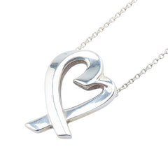 ティファニー ラビングハート ネックレス SV925 シルバー レディース TIFFANY&Co. 【中古】