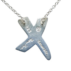 ティファニー キス ネックレス SV925 シルバー レディース TIFFANY&Co. 【中古】