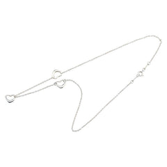 ティファニー トリプル オープンハート ネックレス SV925 シルバー レディース TIFFANY&Co. 【中古】
