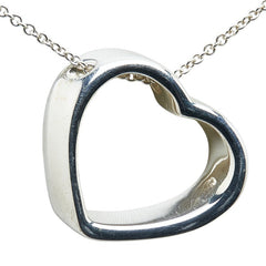 ティファニー ジオメトリック オープンハート ネックレス SV925 シルバー レディース TIFFANY&Co. 【中古】