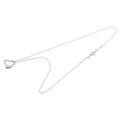 ティファニー オープンハート ネックレス SV925 シルバー レディース TIFFANY&Co. 【中古】