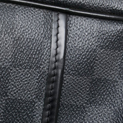 ルイ ヴィトン ダミエグラフィット ダニエルMM 斜め掛け ショルダーバッグ N58029 ブラック PVC レザー レディース LOUIS VUITTON 【中古】