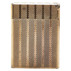 デュポン ライン1 フランス製 着火確認済 ガスライター 喫煙具 ゴールド メッキ メンズ Dupont 【中古】