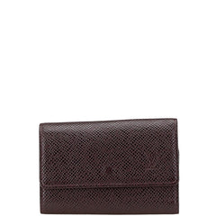 ルイ ヴィトン タイガ ミュルティクレ6 キーケース M30536 アカジュー ブラウン PVC レザー メンズ LOUIS VUITTON 【中古】