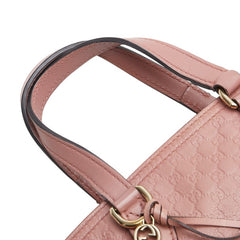 グッチ マイクロシマ ハンドバッグ ショルダーバッグ 2WAY 449241 ブラック レザー レディース GUCCI 【中古】