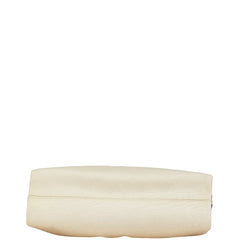 ブルガリ トートバッグ ショルダーバッグ ベージュ ネイビー キャンバス レザー レディース BVLGARI 【中古】