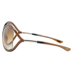 トムフォード サングラス ブラウン プラスチック レディース TOM FORD 【中古】