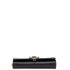 サンローラン クラシック Yライン サッチェル スモール チェーンショルダーバッグ 311215 ブラック レザー レディース SAINT LAURENT 【中古】