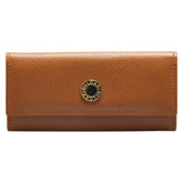 ブルガリ ブルガリブルガリ ロング 6連 キーケース ブラウン レザー レディース BVLGARI 【中古】