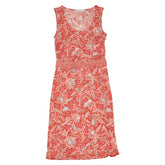 トリーバーチ ノースリーブワンピース サイズ:XS オレンジ マルチカラー コットン レディース Tory Burch 【中古】