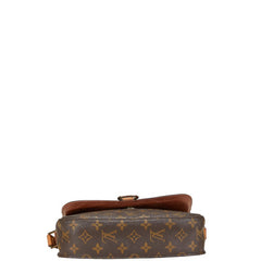 ルイ ヴィトン モノグラム サンクルー24 斜め掛け ショルダーバッグ M51242 ブラウン PVC レザー レディース LOUIS VUITTON 【中古】