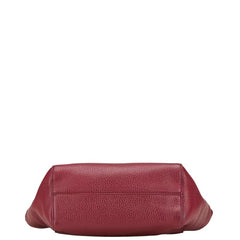 グッチ スウィング ハンドバッグ ショルダーバッグ 2WAY 368827 パープル レザー レディース GUCCI 【中古】