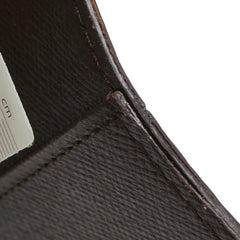 ルイ ヴィトン ダミエ アジェンダPM 手帳カバー R20700 ブラウン PVC レザー レディース LOUIS VUITTON 【中古】
