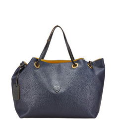 フェリージ ハンドバッグ ネイビー PVC レザー レディース Felisi 【中古】