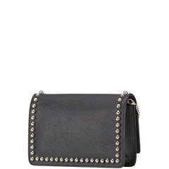 フェンディ モンスター カールラガーフェルド ウォレットチェーン 8M0346 ブラック マルチカラー レザー ファー レディース FENDI 【中古】