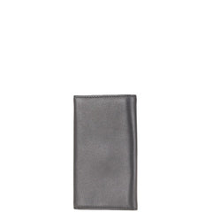 ディオール ロゴプレート 6連 キーケース ブラック レザー レディース Dior 【中古】