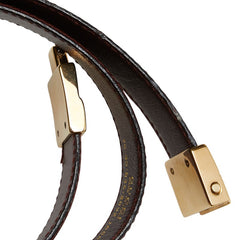 グッチ ロゴ ベルト サイズ:70/30 036 2092 1006 0 ワインレッド ボルドー レザー レディース GUCCI 【中古】