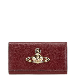 ヴィヴィアンウエストウッド 4連 キーケース キーリング 3518C95 レッド レザー レディース Vivienne Westwood 【中古】
