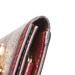 ヴィヴィアンウエストウッド 4連 キーケース キーリング 3518C95 レッド レザー レディース Vivienne Westwood 【中古】