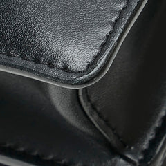 フェンディ キャナイ スモール 斜め掛け チェーン ショルダーバッグ 8M0381 ブラック レザー レディース FENDI 【中古】