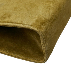 サルヴァトーレフェラガモ 斜め掛け ショルダーバッグ グリーン カーキ スウェード レディース Salvatore Ferragamo 【中古】