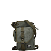 アヴィレックス ショルダーバッグ ウエストバッグ AVX348L カーキグリーン キャンバス メンズ AVIREX 【中古】