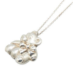 ティファニー テディベア ネックレス SV925 シルバー レディース TIFFANY&Co. 【中古】