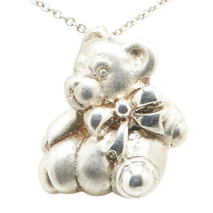 ティファニー テディベア ネックレス SV925 シルバー レディース TIFFANY&Co. 【中古】