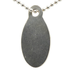 ティファニー リターン トゥ ティファニー オーバルタグ ロングネックレス ボールチェーン SV925 シルバー レディース TIFFANY&Co. 【中古】