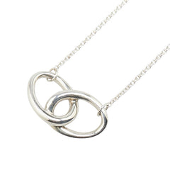 ティファニー ダブルループ ネックレス SV925 シルバー レディース TIFFANY&Co. 【中古】