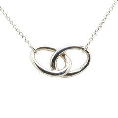 ティファニー ダブルループ ネックレス SV925 シルバー レディース TIFFANY&Co. 【中古】