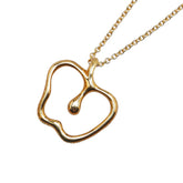 ティファニー アップル ネックレス K18 ゴールド レディース TIFFANY&Co. 【中古】